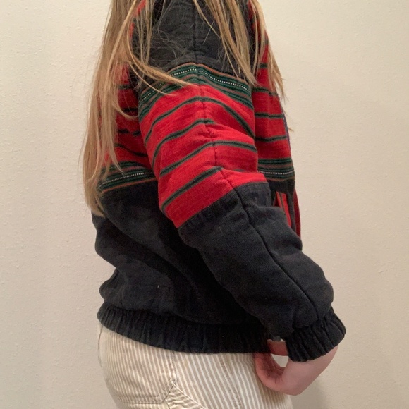 Handmade Patterned Puffer Jacket - Picture 2 of 4